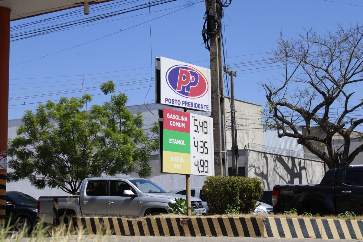 Posto de gasolina em Teresina