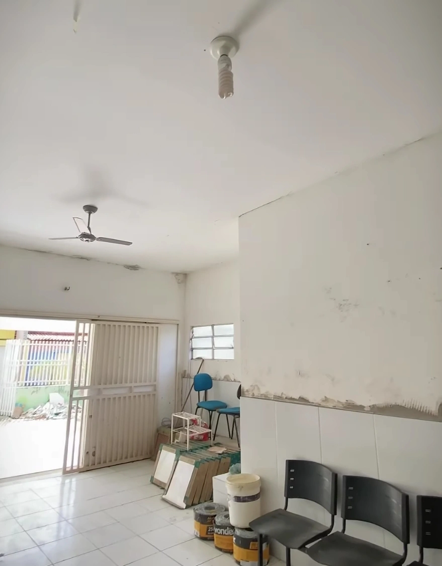 Posto de saúde sendo reformado no bairro Paulo VI