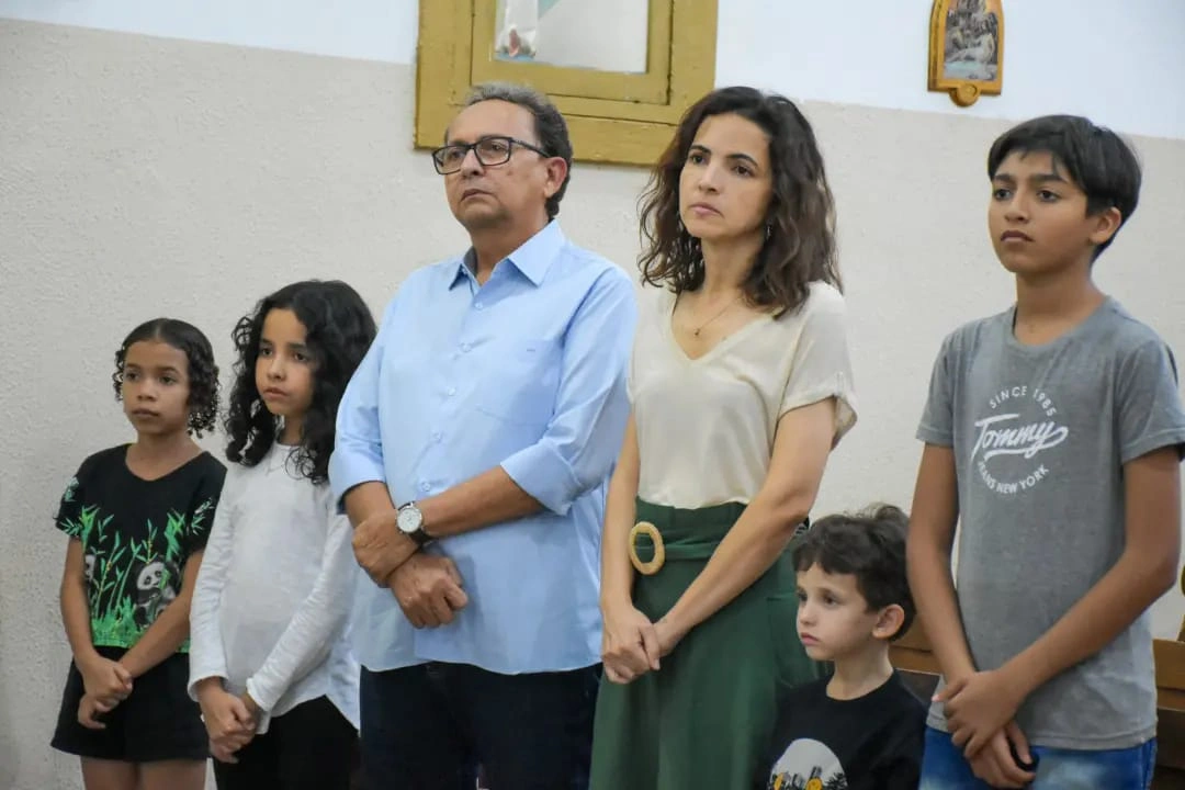 Prefeito participou de missa