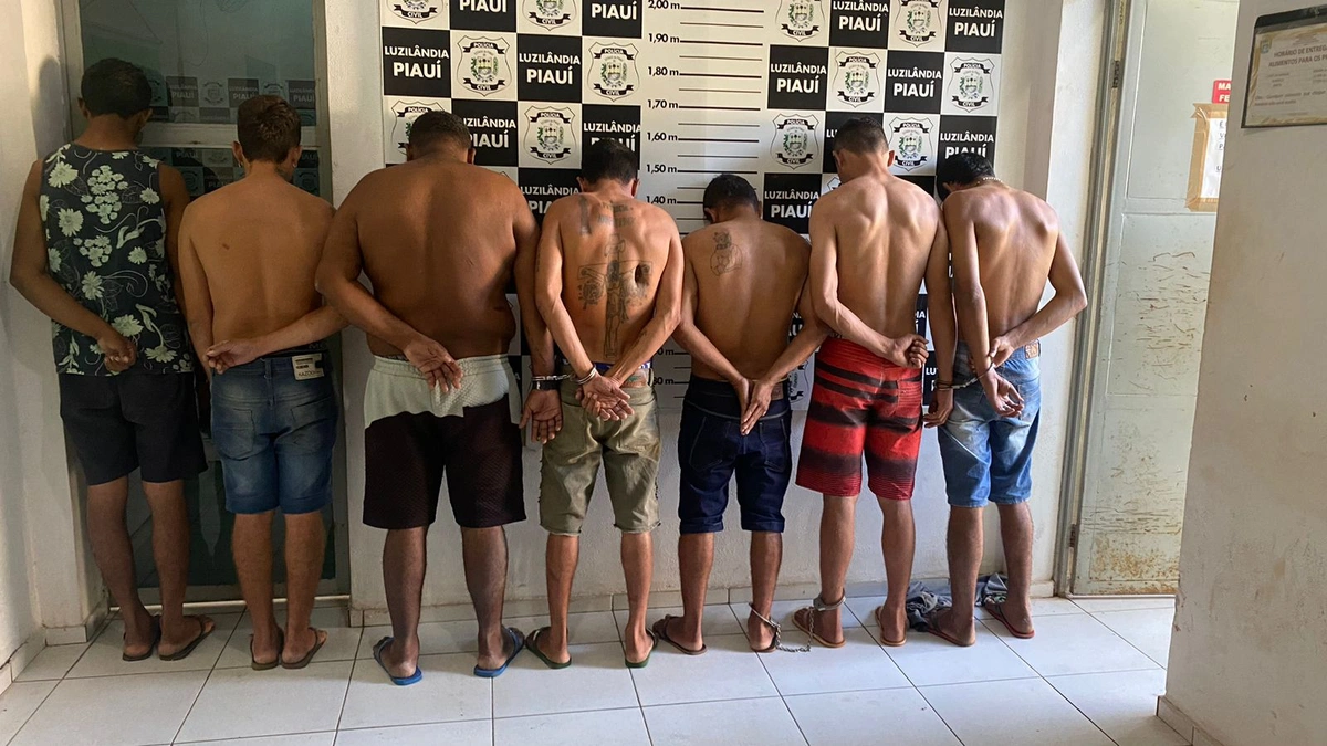 Presos em operação