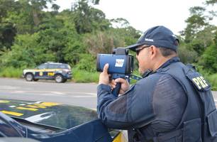PRF inicia Operação Férias Escolares 2023 com foco em coibir excesso de velocidade (Foto: Divulgação/PRF)