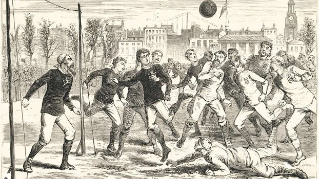Primeiro jogo entre seleções do mundo