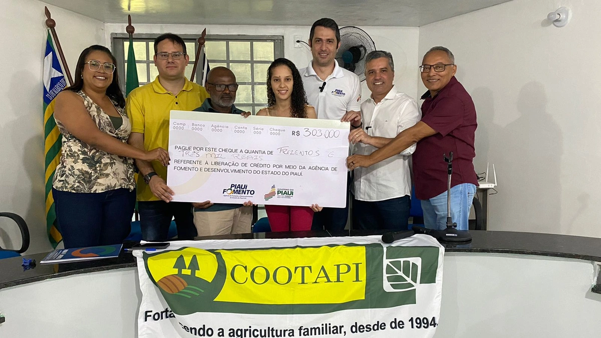 Produtores de Lagoa do Piauí recebem R$ 303 mil em creditos rurais