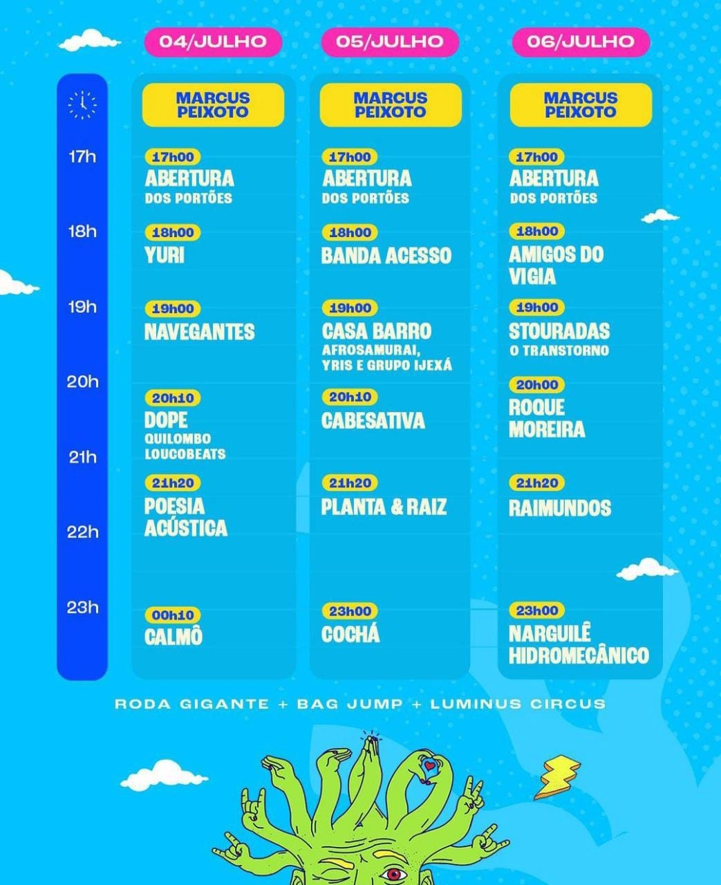 Programação 04/06