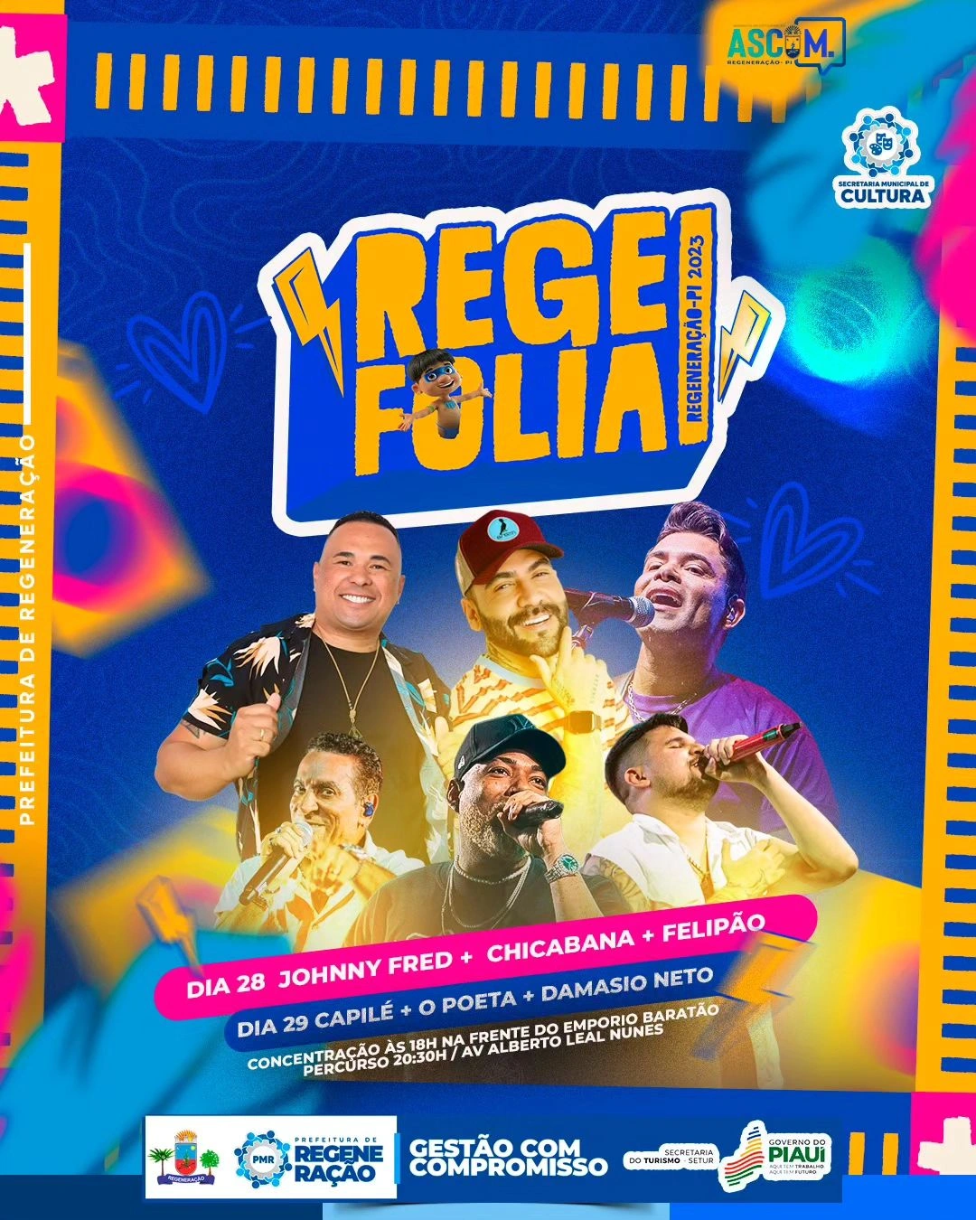 Programação do Regefolia, em Regeneração