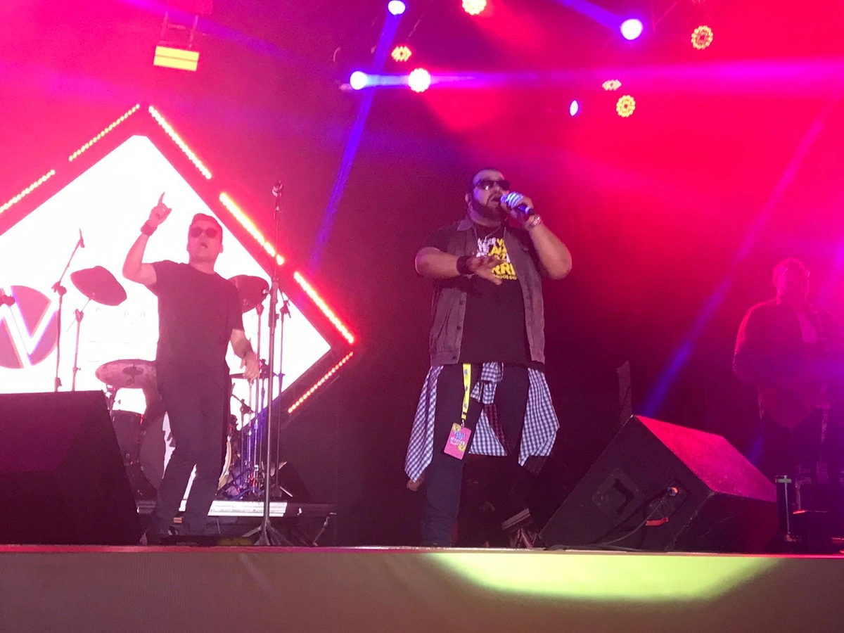 Show de abertura do terceiro dia