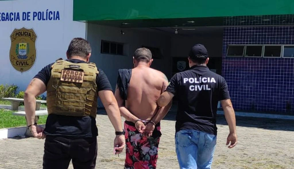 Suspeito preso