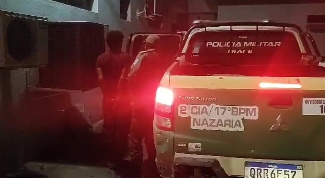 Suspeito preso
