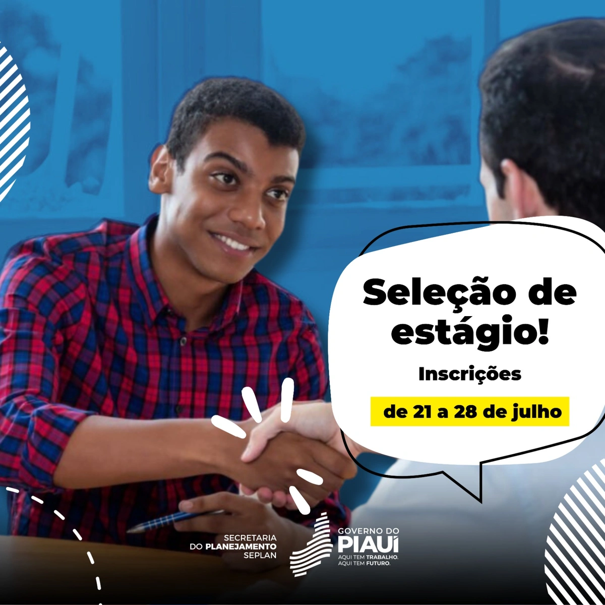 Vaga de estágio