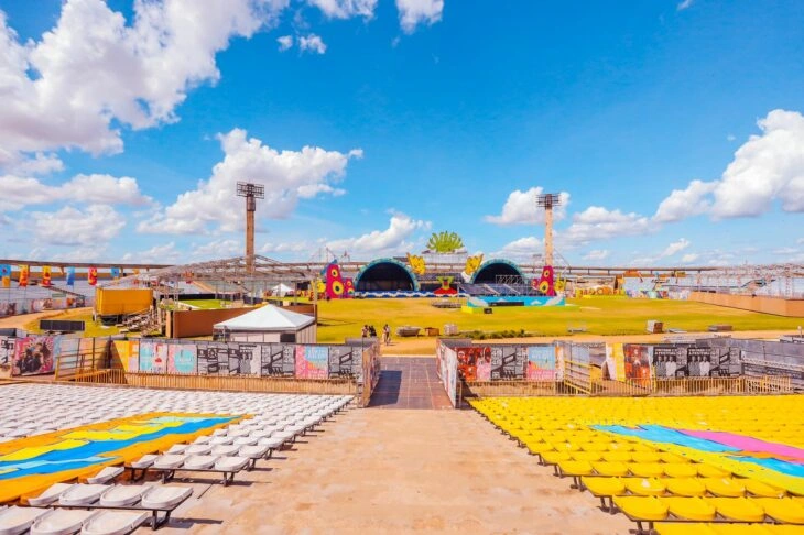 Visita do Governador Rafael Fonteles ao Estádio Albertão, sede do Piauí Pop 2023