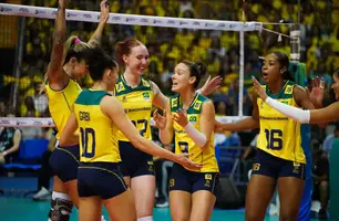 Brasil x Argentina vôlei Sul-Americano (Foto: Mauricio Val/FVImagem/CBV)