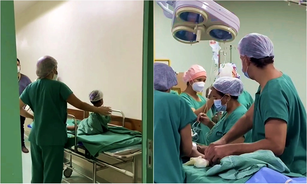 Cirurgia no Hospital Infantil Lucídio Portella