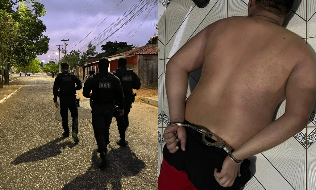 Cumprimento de mandados de prisão em Teresina