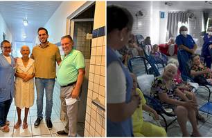 Deputado federal Marcos Aurélio destina R$ 300 mil em emenda parlamentar para lar de idosos (Foto: Reprodução)