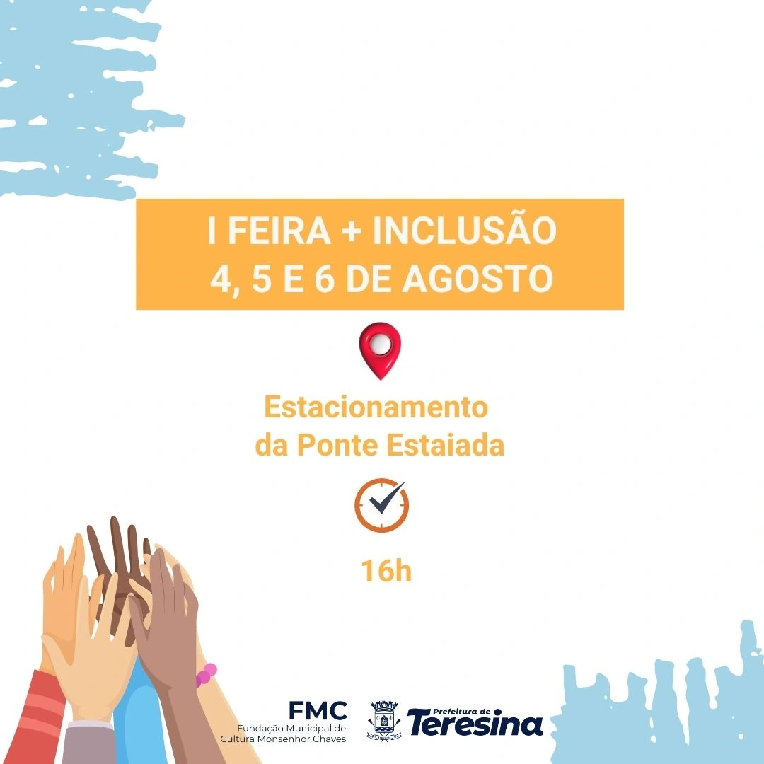 Evento acontece nos dias 4, 5 e 6 de agosto