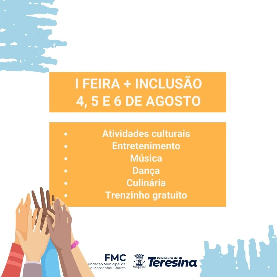 Feira contará com atividades voltadas à inclusão de pessoas com deficiência