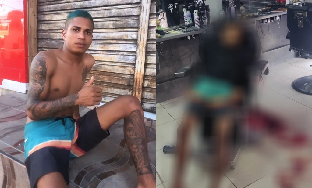 Homem é executado a tiros em barbearia