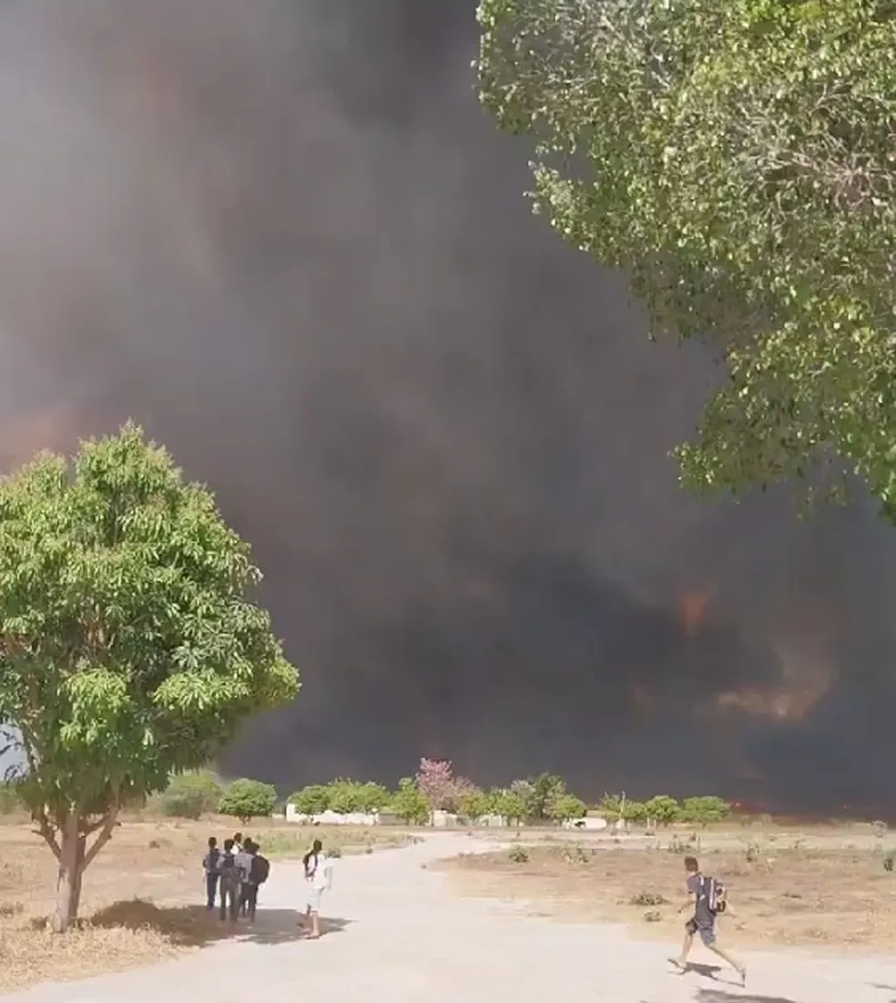 Incêndio em Canto do Buriti