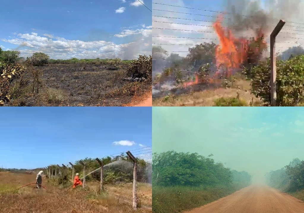 Incêndio em Parnaíba