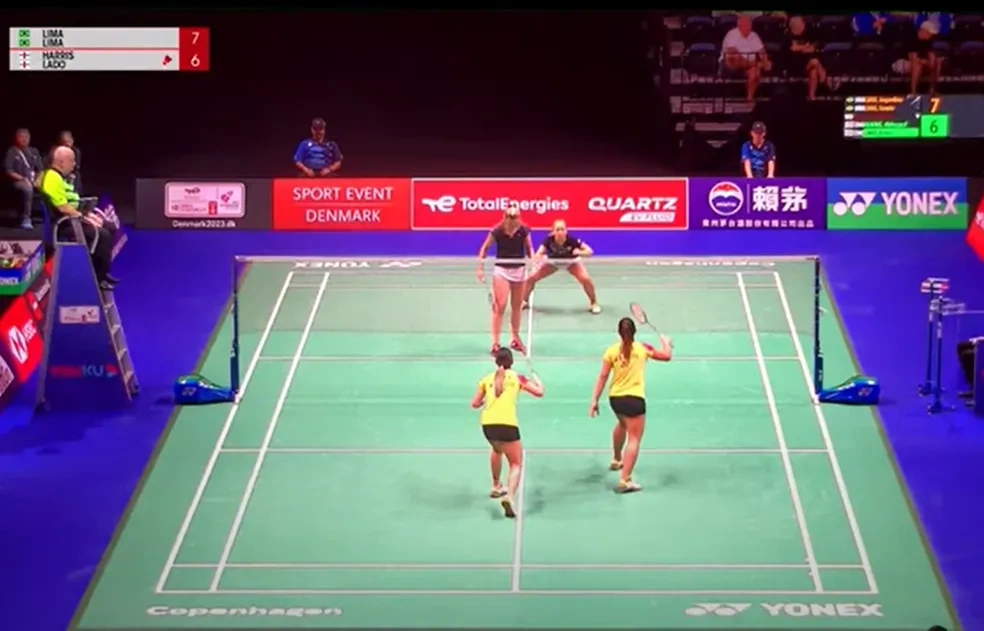 Jaqueline Lima e Samia Lima, Mundial de badminton de Copenhague