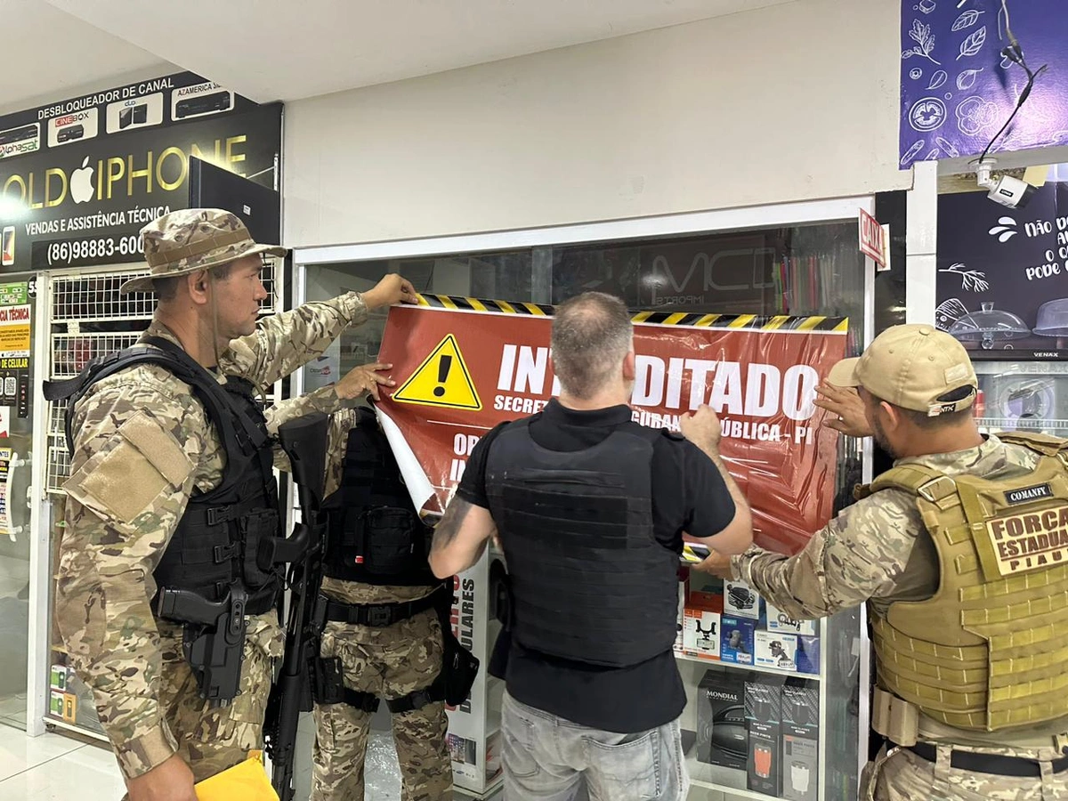 Local da operação