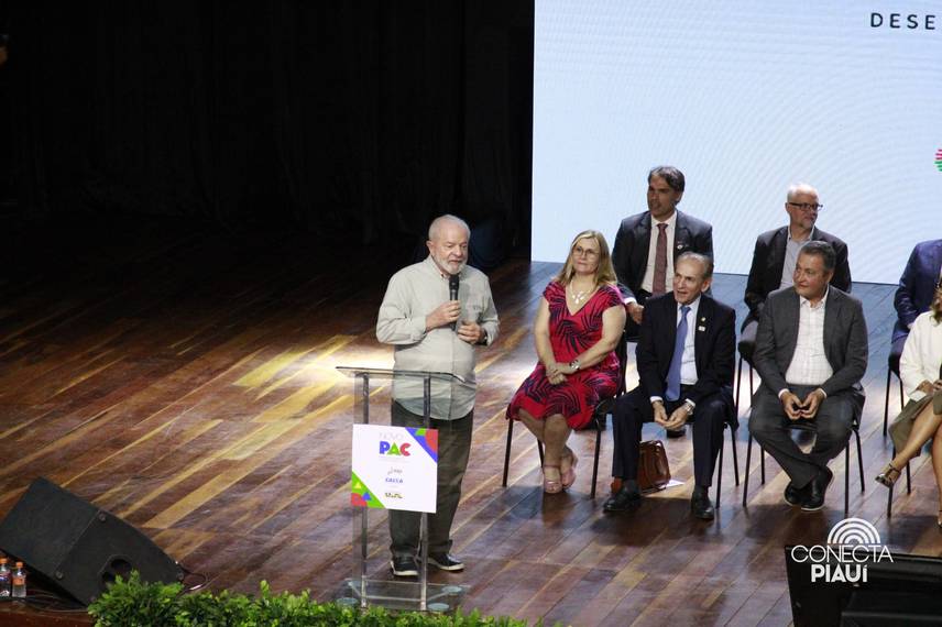 Lula visita Teresina para apresentar obras do PAC no Piauí Lula visita Teresina para apresentar obras do PAC no Piauí