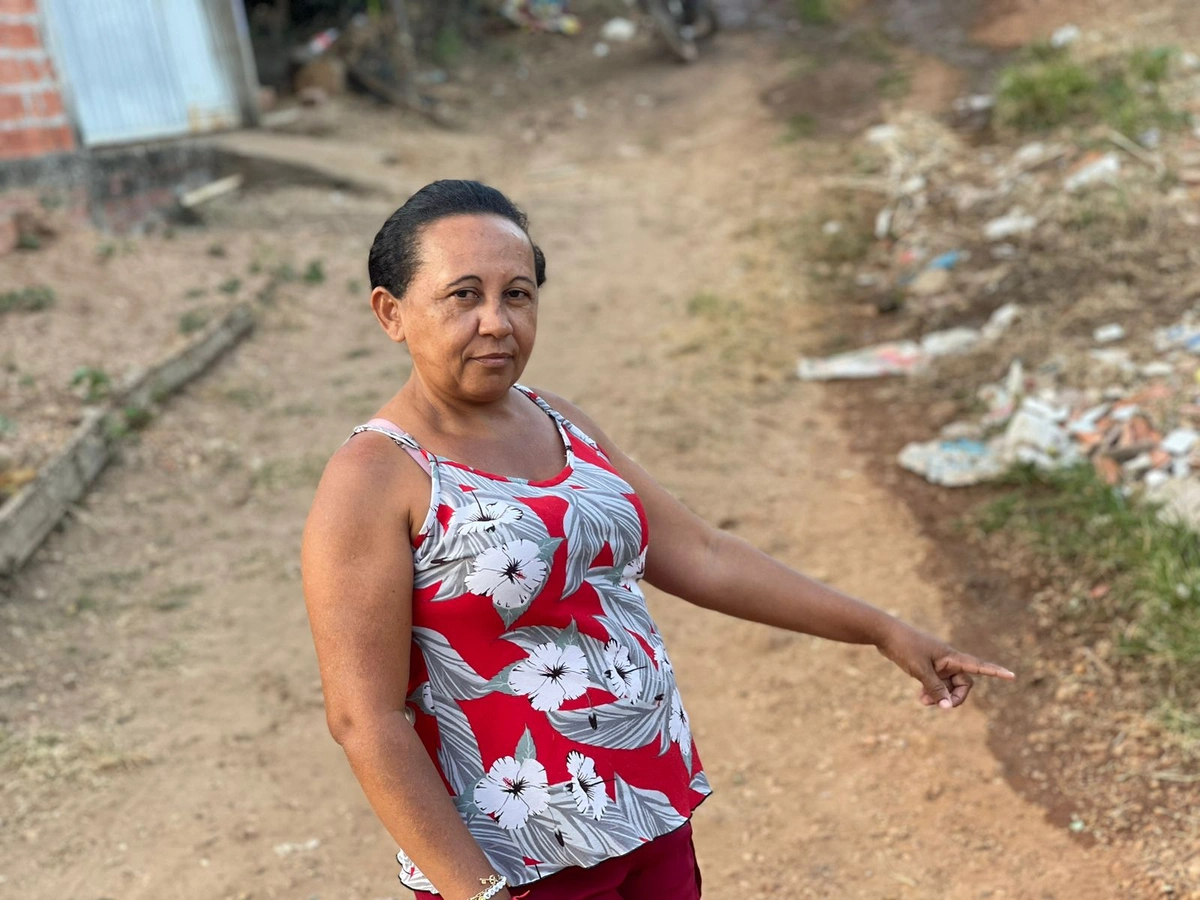 Maria dos Remédios, primeira moradora do local