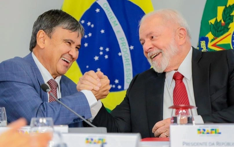 Ministro Wellington Dias e o presidente Lula