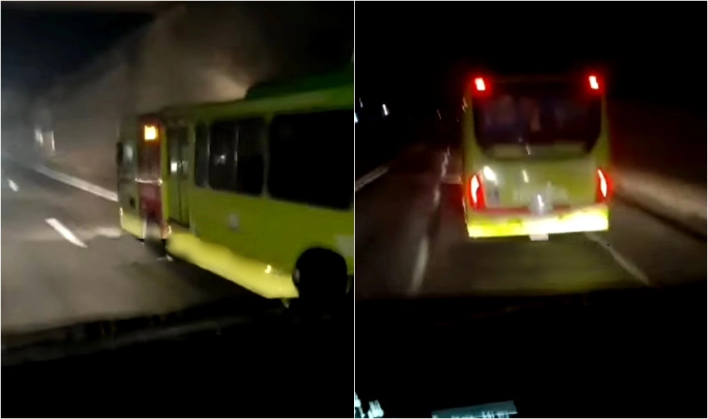 Ônibus de Teresina é flagrado em Minas Gerais