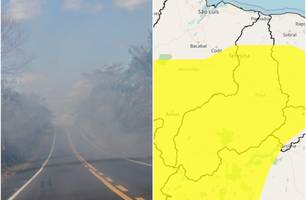 Piauí alerta para possíveis danos a saúde por causa de baixa umidade (Foto: Jhone Sousa / Inmet)