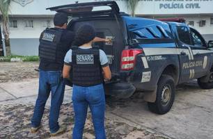 Polícia Civil participa de prisão de foragida em São Luís (Foto: Divulgação/ PC-PI)