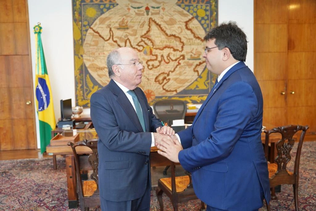 Rafael Fonteles e ministro Mauro Vieira