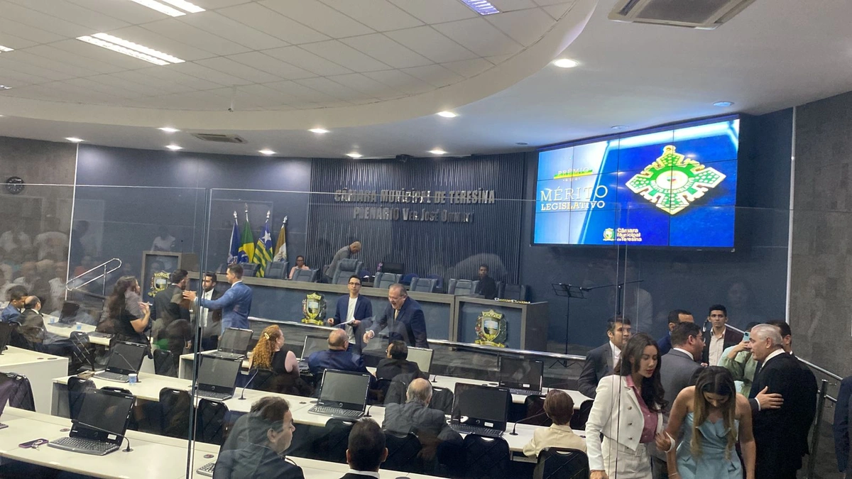 Solenidade na Câmara Municipal de Teresina