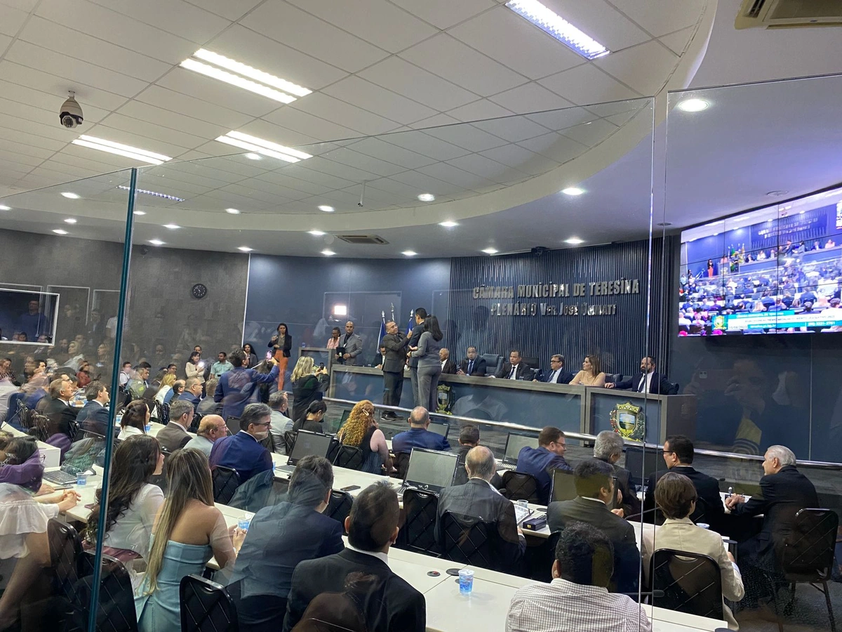 Solenidade na Câmara Municipal de Teresina