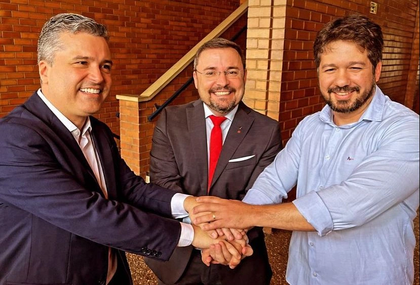 Dr. Vinicius, Fábio Novo e Samuel Silveira