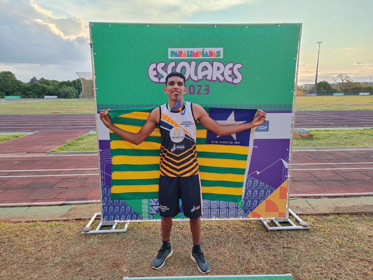 Estudante da Rede Estadual de Educação se destaca na etapa regional das Paralimpíadas Escolares