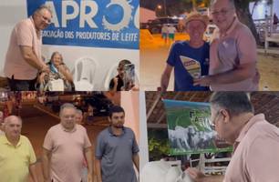 Florentino prestigia 1º Concurso Leiteiro da Planície Litorânea em Parnaíba (Foto: Divulgação)
