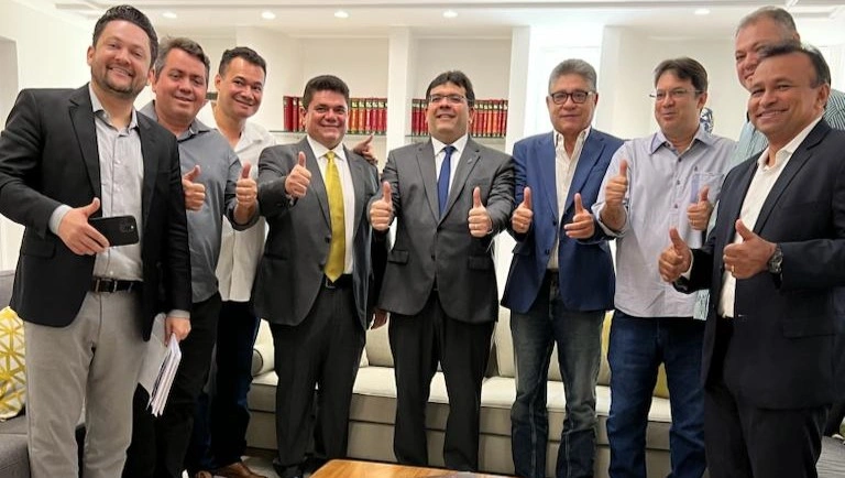 João Mádison e Rafael Fonteles se reúnem para alinhar EXPOAPI 2023