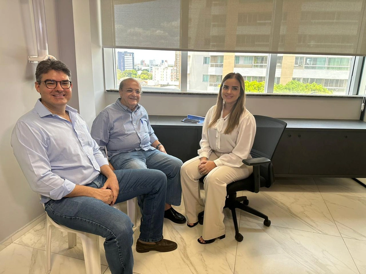 Luciano Nunes, Silvio Mendes e Bárbara do Firmino