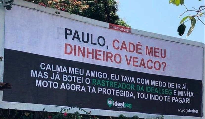 Novos outdoors