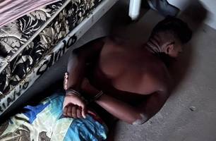 Polícia cumpre mandado de prisão em Caxingó (Foto: Divulgação)