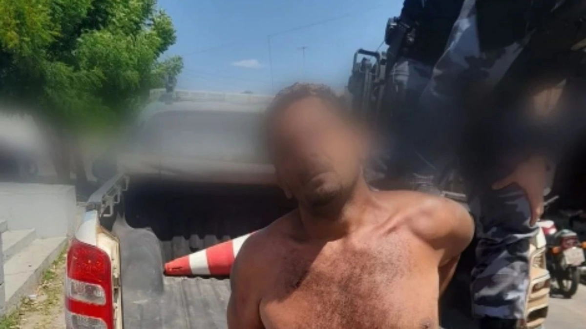 Polícia prende usuário de drogas que atacou próprio tio com faca