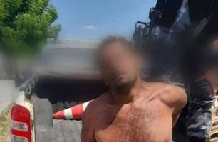 Polícia prende usuário de drogas que atacou próprio tio com faca (Foto: Reprodução)