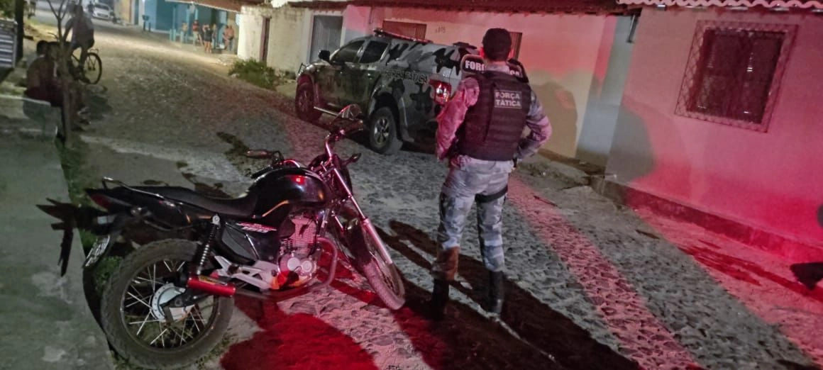 Polícia recupera motocicleta em menos de uma hora após ter sido roubada no Piauí
