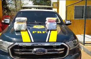 PRF apreende mais de 20kg de maconha em Picos (Foto: Reprodução)