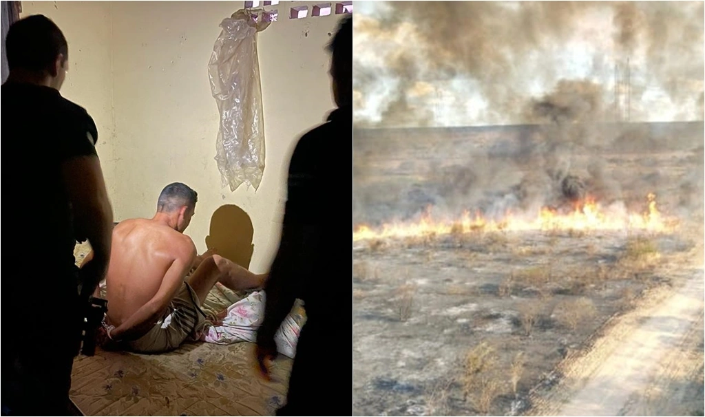 Prisão do homem suspeito de cometer incêndio no Cerrado piauiense