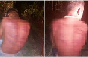 Adolescentes são torturados a pauladas por facção após roubo de moto no Piauí (Foto: Reprodução)