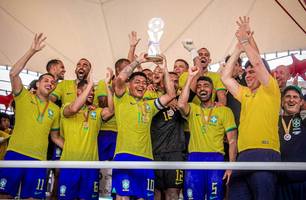 Beach Soccer: Brasil conquista o Maranhão Cup International (Foto: Ariel Lemos/AP Assessoria)