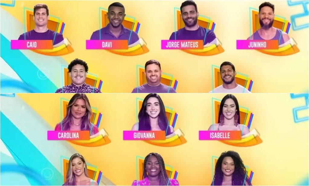 Candidatos às oito vagas restantes na casa