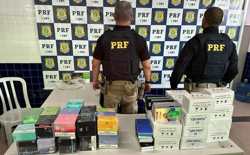 Carga apreendida pela PRF